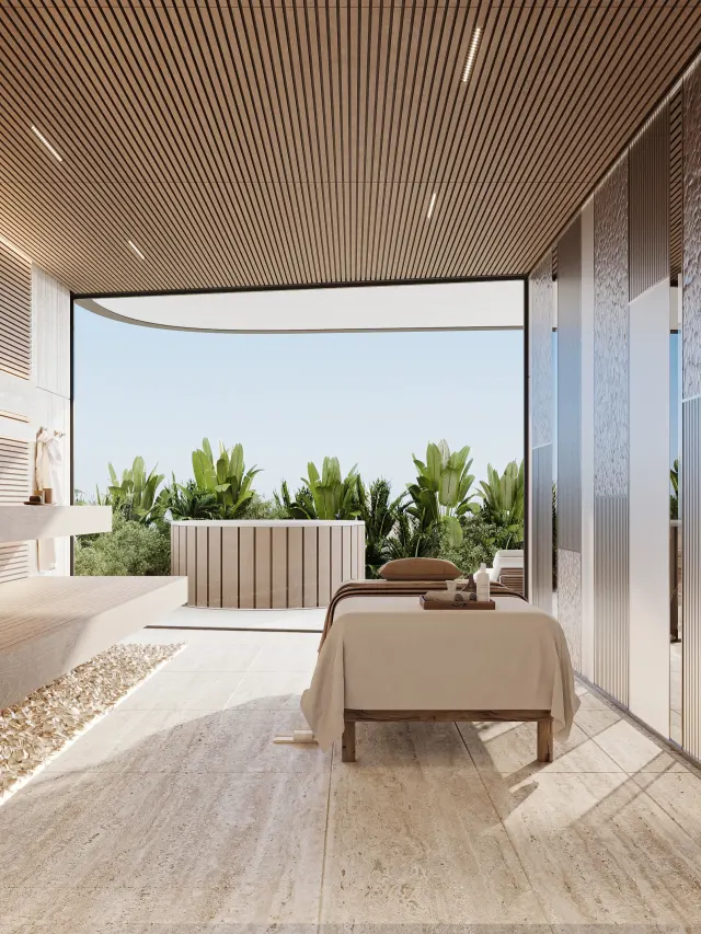 Private furnished aQuaaba interior